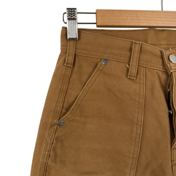 Topo Designs Canvas Work Pants Heavy Cotton Utility Work Straight Leg Size 28 - Picture 4 of 14